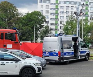 Śmiertelny wypadek na przejściu dla pieszych w Łodzi. Siła uderzenia była bardzo duża
