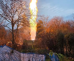 Pożar gazociągu w Krakowie. Pierwsze ustalenia śledczych