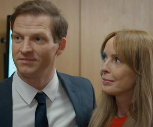 Barwy szczęścia, odcinek 3200: Łukasz (Michał Rolnicki), Agnieszka (Katarzyna Tlałka)