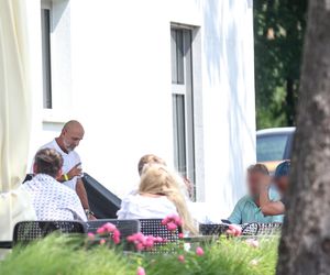 Michał Probierz na polu golfowym