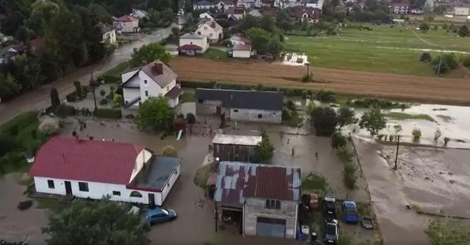 Gwałtowne burze zaatakowały na Podkarpaciu