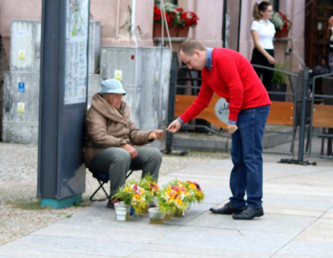 Adam Andruszkiewicz z żoną i córką