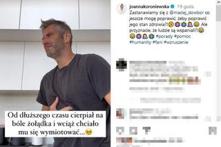 Maciej Dowbor chciał wymiotować, Joanna Koroniewska zrobiła przedstawienie!  Lekarze byli bezsilni