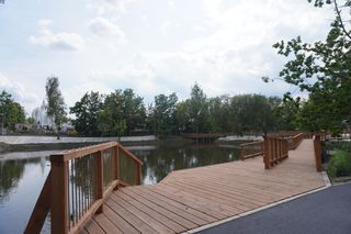 Staw na osiedlu Bema bliski ukończenia