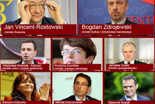 Skład NOWEGO RZĄDU - Nowy rzad Donalda Tuska