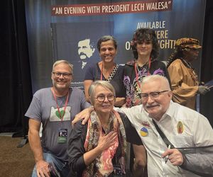 Wałęsa podbija Amerykę