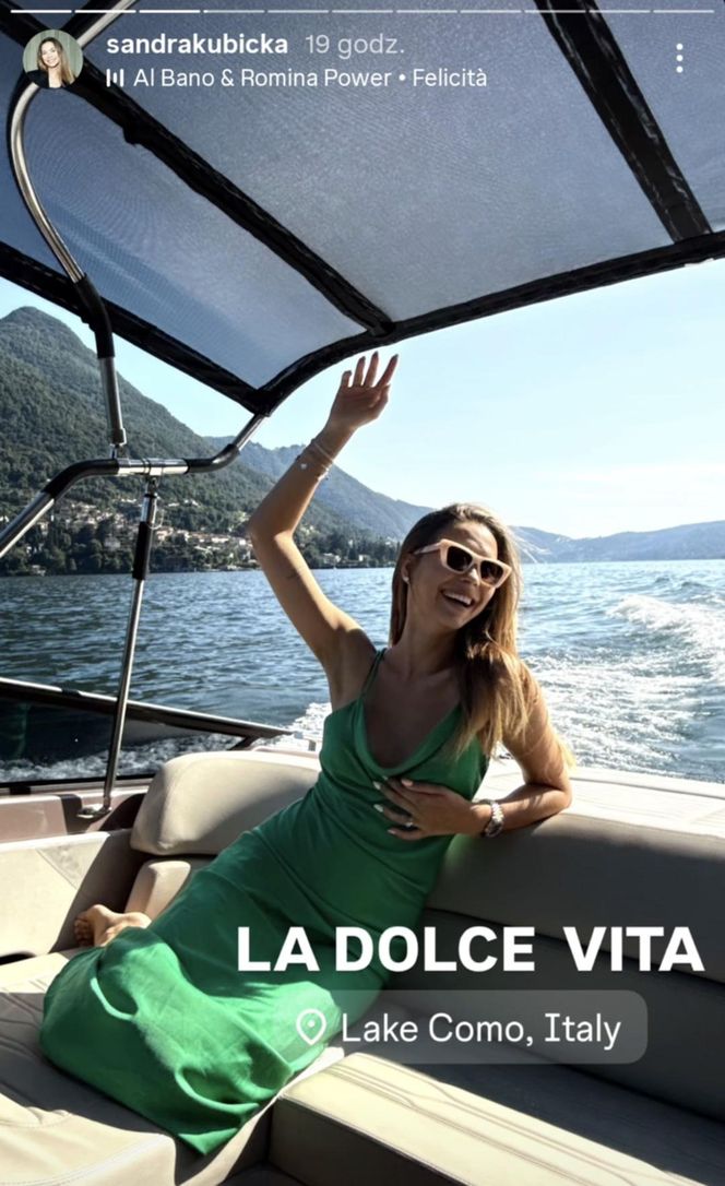 Sandra Kubicka na włoskich wakacjach