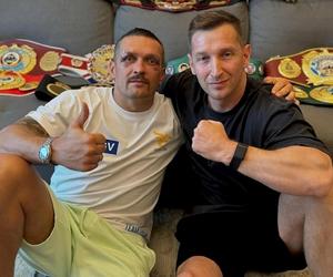 Usyk zaczął przygotowania do rewanżu z Furym w Katowicach! Niesamowite wideo wyciekło do internetu, Polak w sztabie mistrza