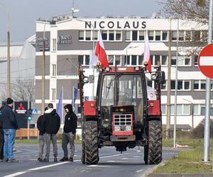 Skromne początki rolniczej blokady na drodze do Bydgoszczy