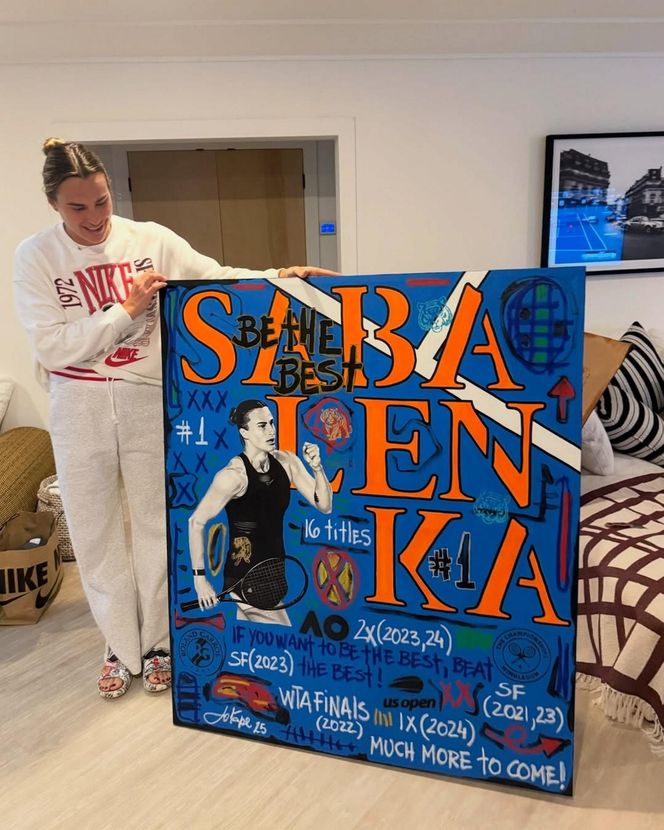Sabalenka po koncercie wskoczyła do sauny