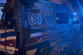 Karetka w Grojcu płonęła jak pochodnia! Wstrząsające doniesienia, ktoś ją podpalił!?