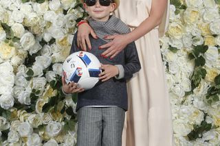 Joanna Racewicz i syn