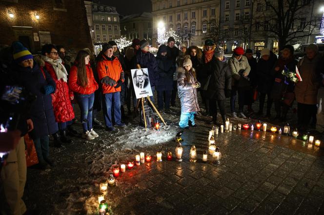 Kraków uczcił pamięć Pawła Adamowicza. „Światełko przeciw nienawiści” w rocznicę zabójstwa prezydenta Gdańska