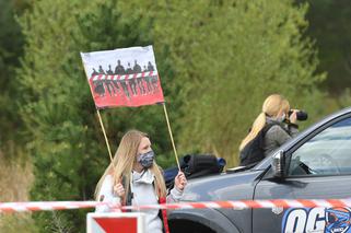 Protest na granicy polsko-niemieckiej w Lubieszynie