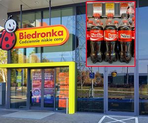 Coca-Cola z ukraińskimi imionami w Biedronce