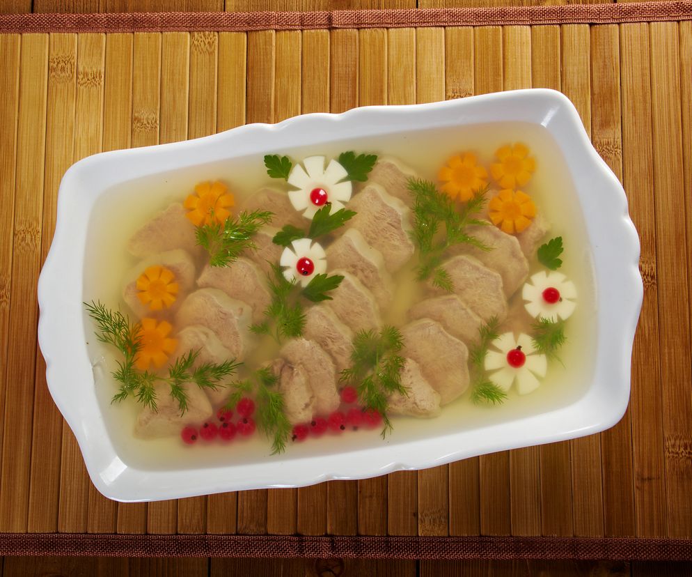 Ozorki wieprzowe w galarecie