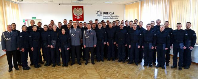 Bydgoszcz ma nowych policjantów. Zobacz ich zdjęcia 