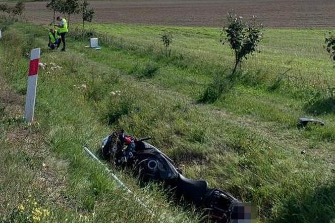 Śmierć motocyklisty w Lucimiu. Przy tej prędkości nie miał najmniejszych szans przeżyć