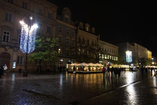 Dekoracje świąteczne w Krakowie - sezon zimowy 2024/2025