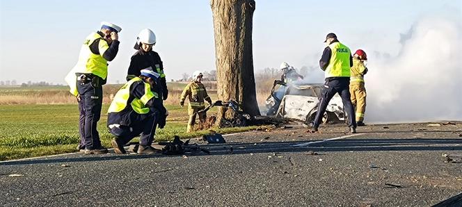 Tragiczny wypadek w miejscowości Głogowiniec [ZDJĘCIA] 