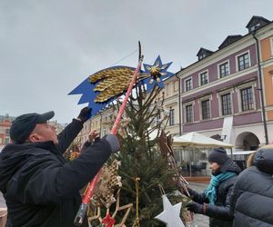  Zamojskie przedszkola i szkoły dekorowały choinki