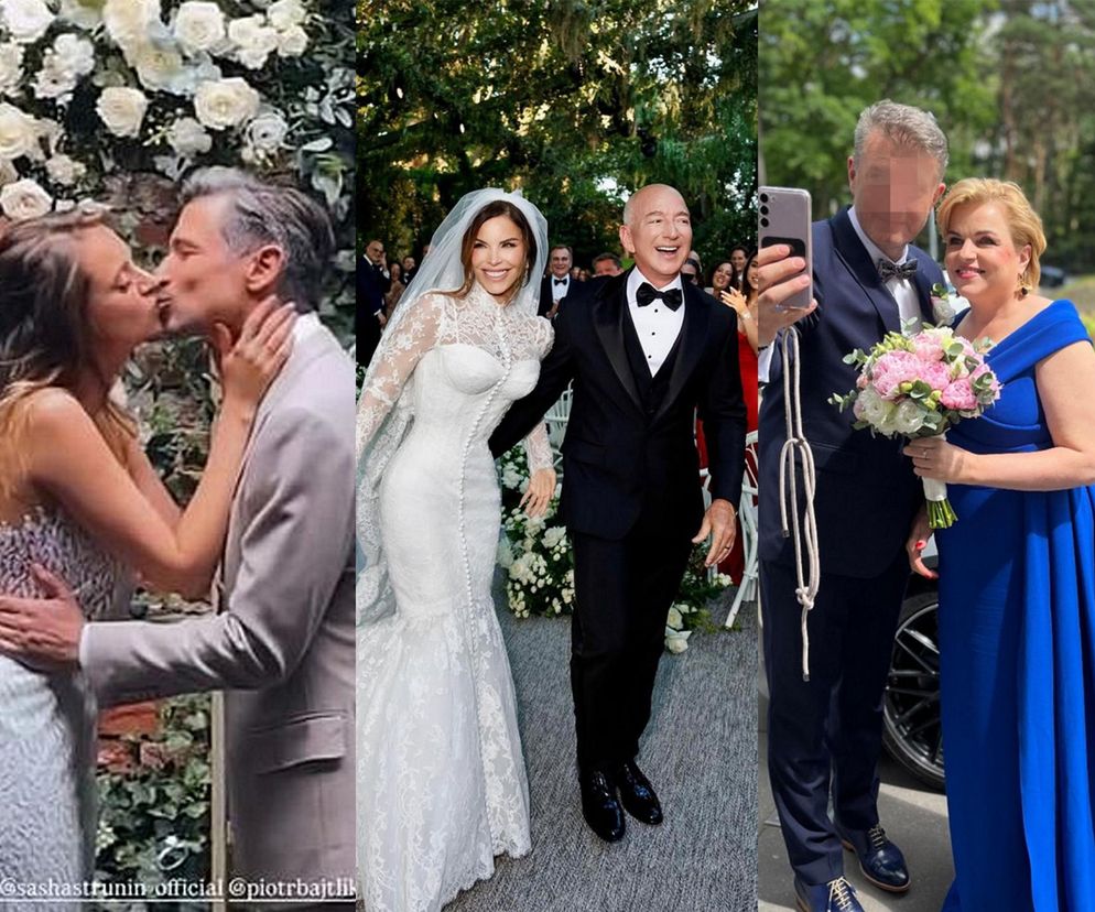 Te gwiazdy powiedziały sobie tak w miniony weekend. Co za uroczystości!