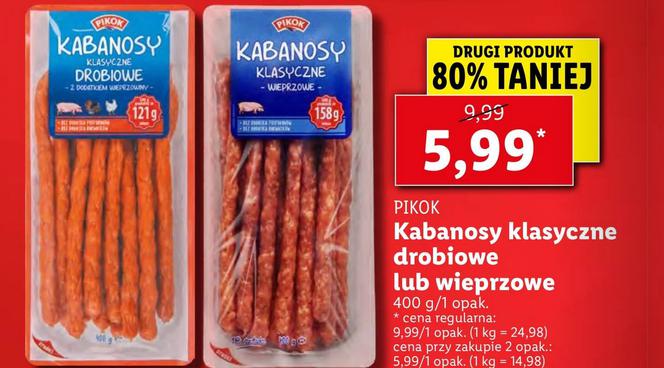 Kabanosy 5,99 zł