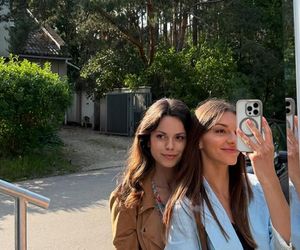 M jak miłość nowy sezon po wakacjach. Kasia (Paulina Lasota), laborantka Anna Sokołowska (Katarzyna Russ) 