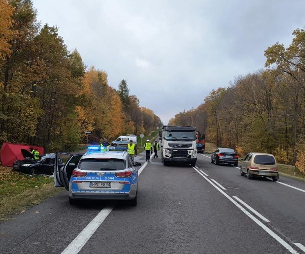 Tragiczny wypadek w woj. lubelskim. Policja apeluje do świadków zdarzenia