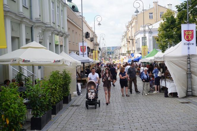 Święto Kielc 2025. Jarmark na ulicy Sienkiewicza