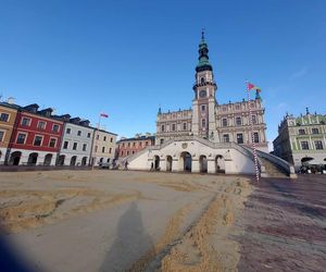 Budowa lodowiska w Zamościu