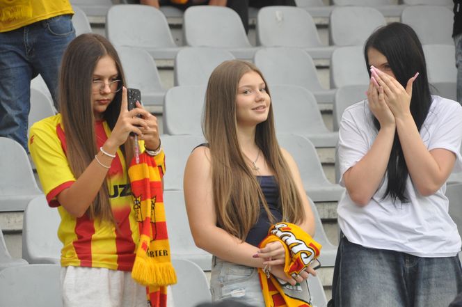 Kibice na meczu Korona Kielce - Radomiak Radom. 8 sierpnia 2025