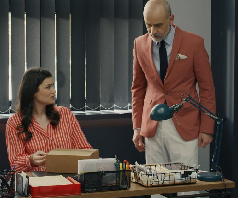 Barwy szczęścia, odcinek 3183. Weronika (Maria Świłpa), Kornel (Jakub Bohosiewicz) 