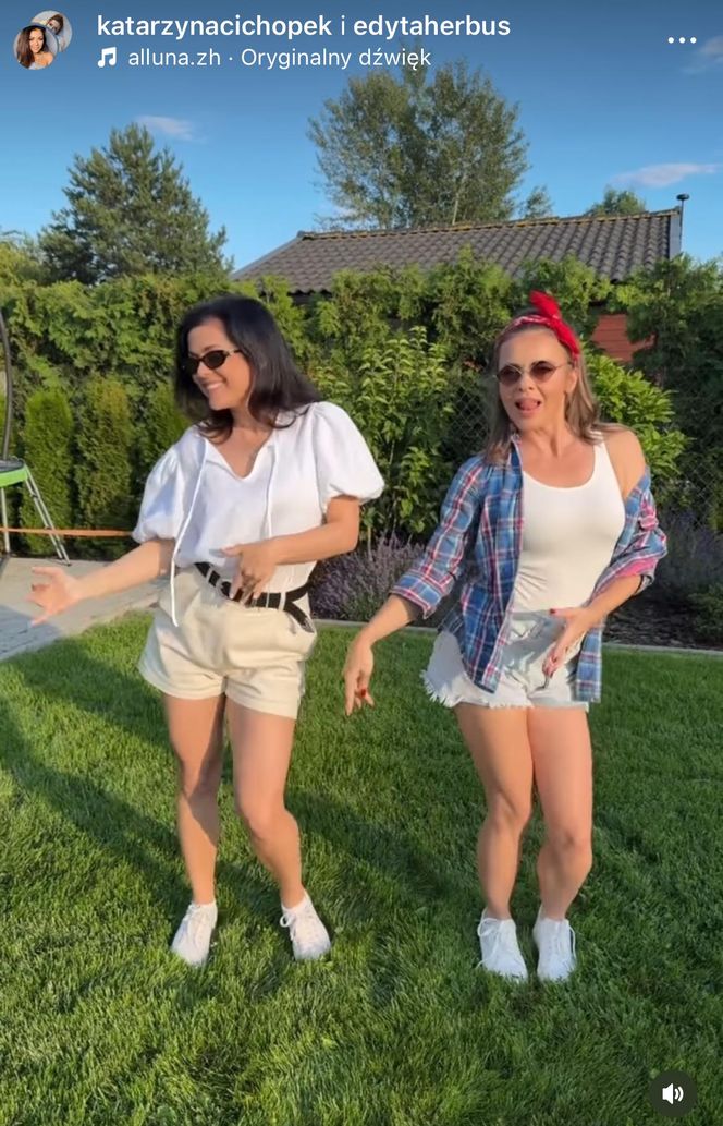 Katarzyna Cichopek i Edyta Herbuś