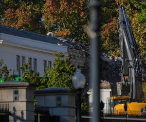 Szok! Biały Dom częściowo zburzony. Już wiadomo, co się stało