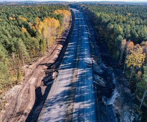 Tak wygląda obecnie budowa I części obwodnicy Zawiercia i Poręby. Ta część kończy się na węźle Kromołów