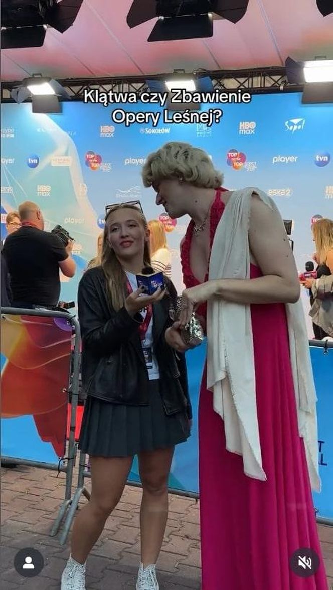 Wnuczka Grażyny Szapołowskiej podbiła Sopot! Pokazała kulisy festiwalu