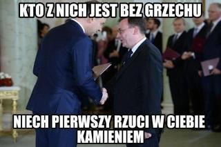 Andrzej Duda ułaskawia Wąsika i Kamińskiego MEMY