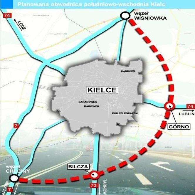 Spór w sprawie wschodniej obwodnicy Kielc. Trwają konsultacje, mieszkańcy protestują