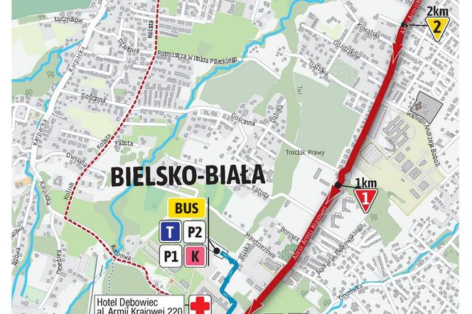 V etap Tour de Pologne 2019 - MAPA METY