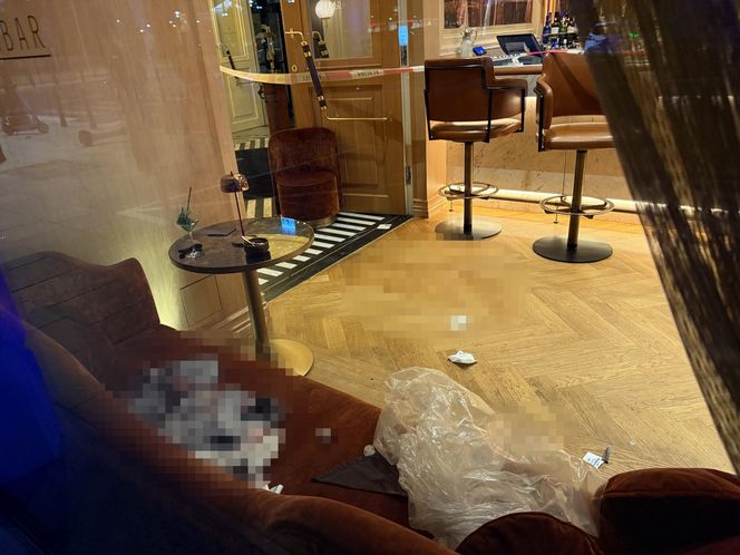 Atak nożownika w hotelu