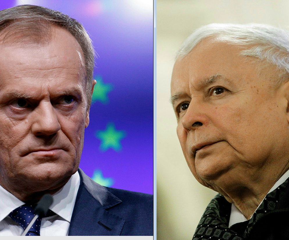 Donald Tusk i Jarosław Kaczyński