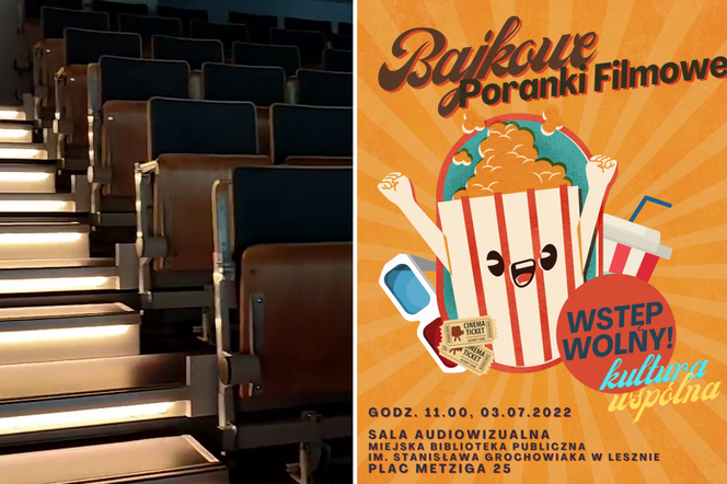 W Lesznie będzie nowe kino. Od niedzieli przez całe wakacje wyświetlać będzie filmy dla dzieci. Za darmo