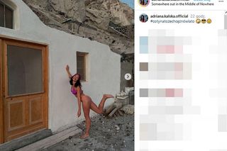 Adrianna Kalska pręży smukłą sylwetkę. Co za figura!