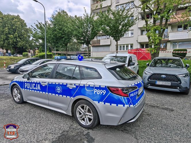 Tragiczny upadek z wysokości w Tychach. Nie żyje mężczyzna