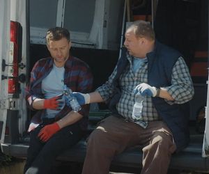 M jak miłość odc. 1878. Bartek (Arkadiusz Smoleński), Tadeusz (Bartłomiej Nowosielski)