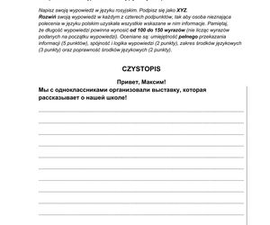 Matura 2025: rosyjski 7.05.2025. Arkusze CKE i odpowiedzi. Poziom podstawowy [Formuła 2023]	