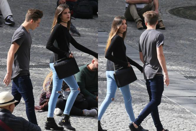 Brooklyn Beckham z dziewczyną
