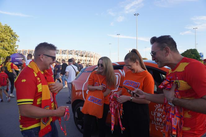 Jagiellonia-Poniewież. Liga Mistrzów i Eska Summer City na Stadionie Miejskim w Białymstoku