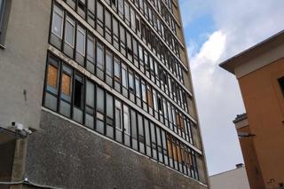 Pustostan przy Wolskiej 43 w Warszawie